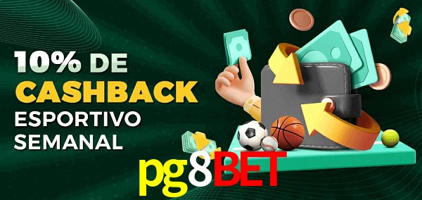 10% de bônus de cashback na pg8bet